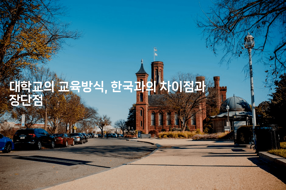 대학교의 교육방식, 한국과의 차이점과 장단점
2-어니버스