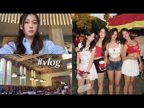 미국 대학 브이로그 ❤️? usc 에서의 일주일 | vlog | la ??